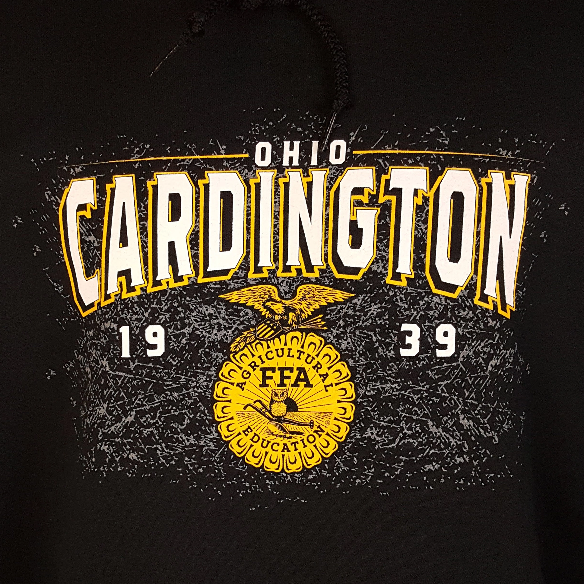 cardington, ohio t-shirt screen print
